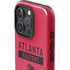 NFL Atlanta Falcons Red Performance Series iPhone 16 Pro Impact Case